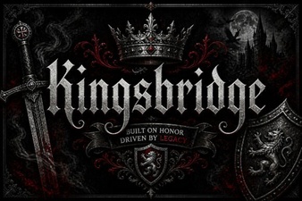 Kingsbridge Font: Versatile Display Designs