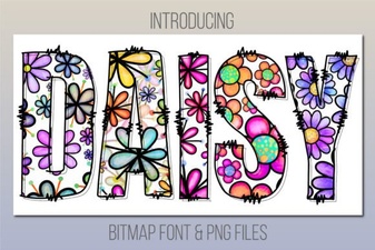 Daisy Font: a Friendly Design Companion