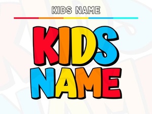 Creative Font Ideas for Kids Names & Projects
