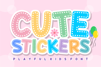 Creative Font Ideas for Your Cute Sticker Designs