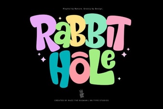 Rabbit Hole Font: Design Adventures Await