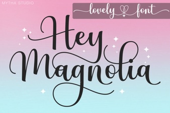 Hey Magnolia Font: Design Inspiration & Creative Projects